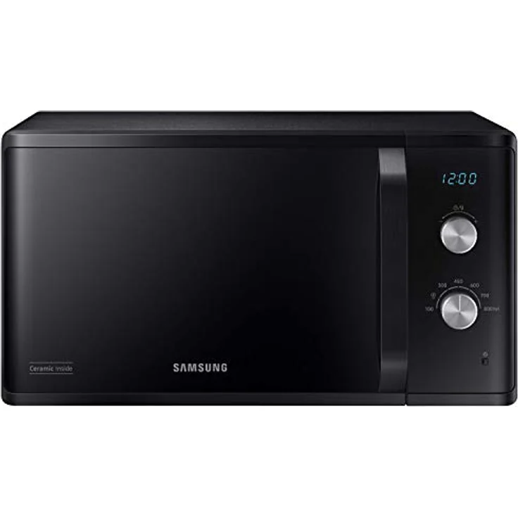 Samsung MS23K3614AK, Solo-Mikrowelle 23L, 800W, Keramik-Emaille-Hohlraum, schwarz – Bild 3
