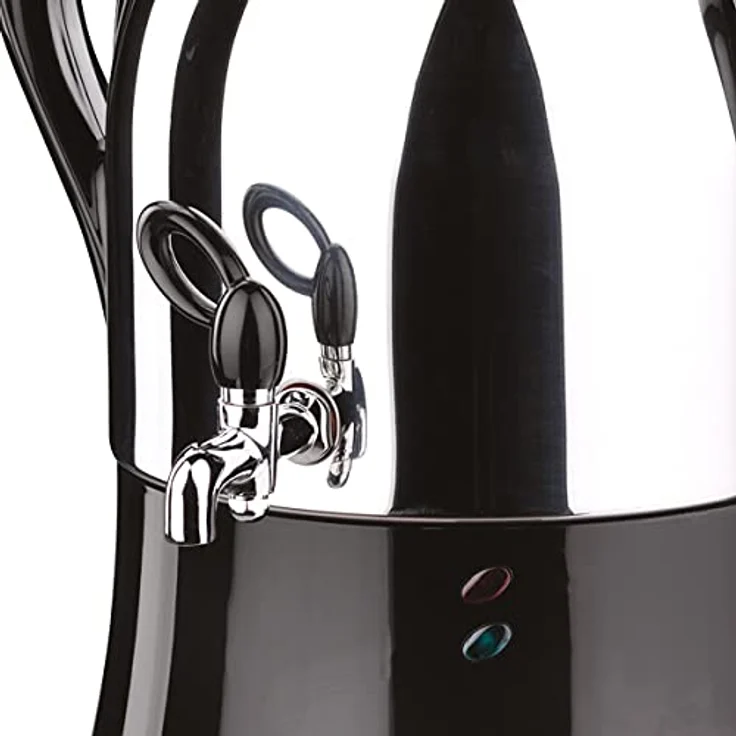 Korkmaz Caykolik Elektrische Teemaschine Samovar Schwarz A341-04 – Bild 3