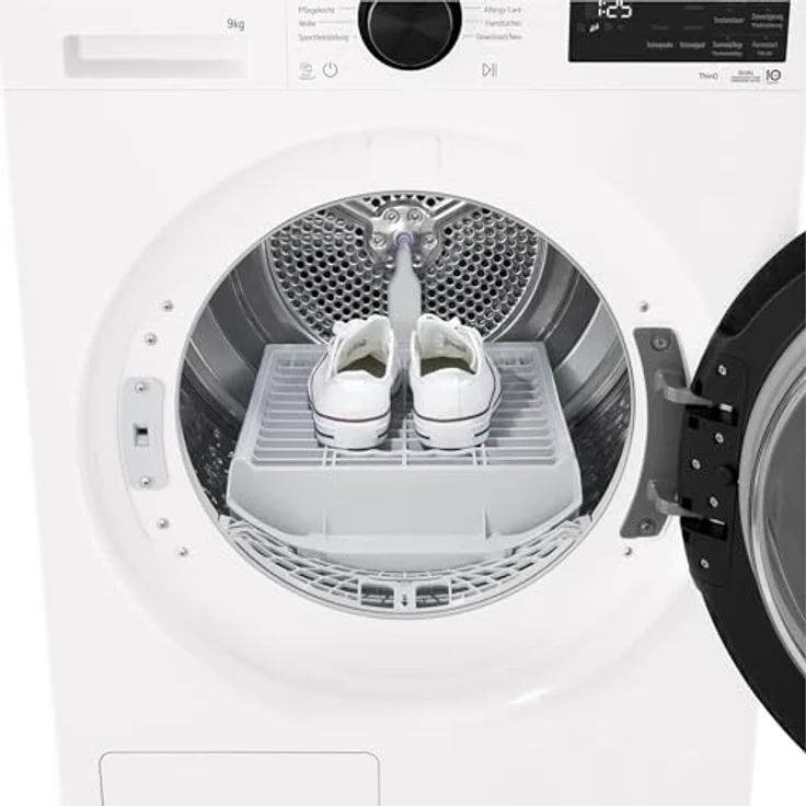 LG RT90X7 Wärmepumpentrockner 9 kg, Weiß, mit Trommelbeleuchtung und smarter Bedienung via WiFi – Bild 10