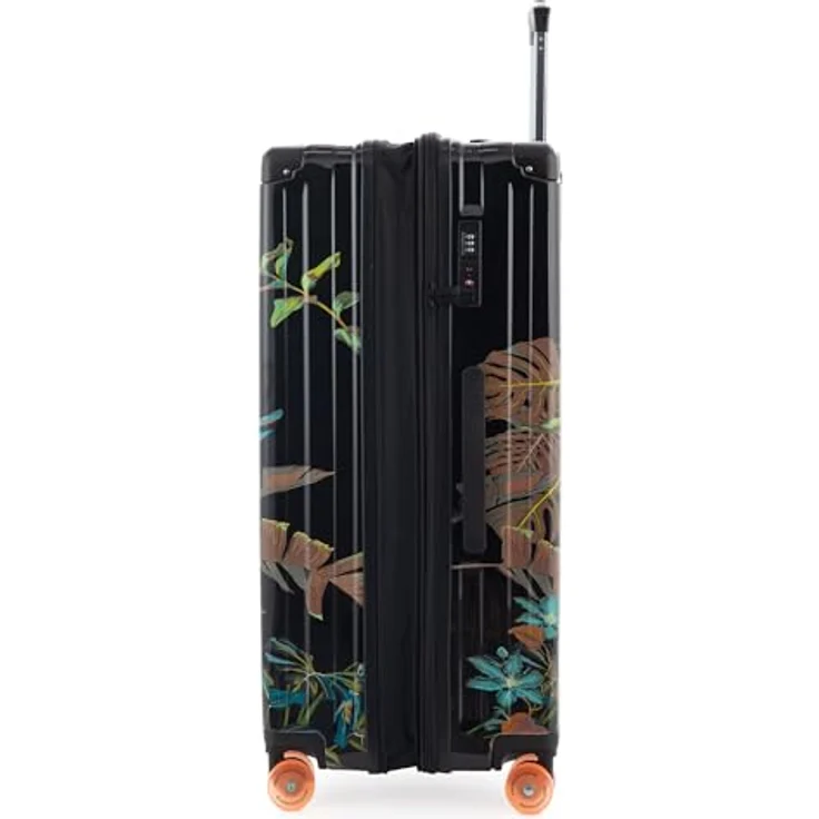 Hauptstadtkoffer Q-Damm, Großer Hartschalenkoffer 78cm, 133 Liter, TSA, 4 Rollen, Volumenerweiterung, Design Leopard – Bild 4