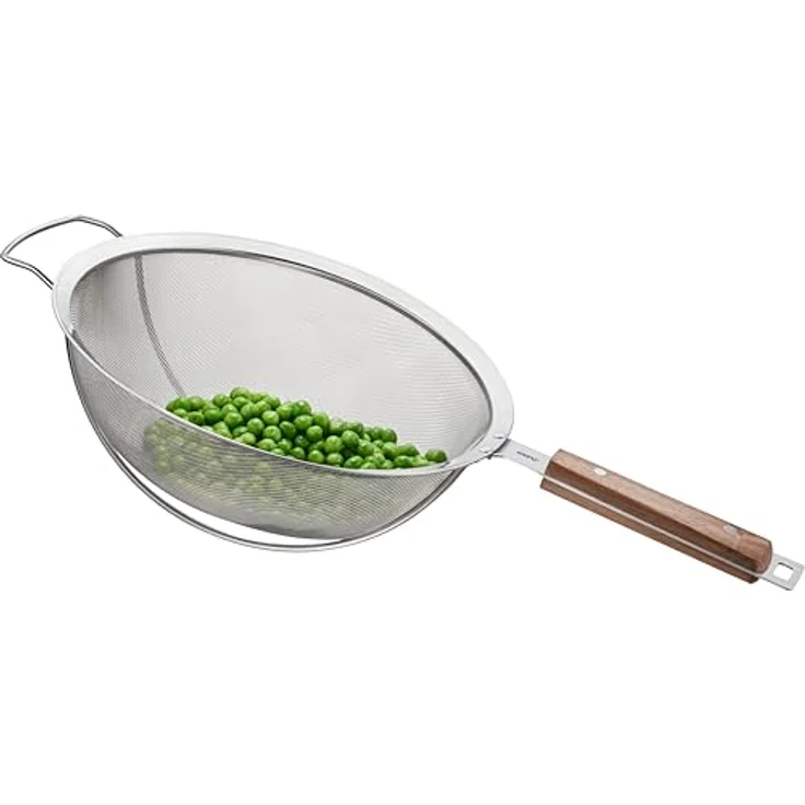 GEFU Küchensieb PASSO, 24 cm aus Edelstahl, feinmaschig, spülmaschinenfest, vielseitig einsetzbar – Bild 2