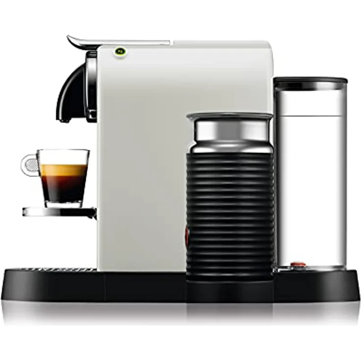 De'Longhi Nespresso Citiz EN267.WAE Kapselmaschine, Hochdruckpumpe und ideale Wärmeregelung mit Aeroccino (Milchaufschäumer), Energiesparfunktion, weiß-schwarz – Bild 6