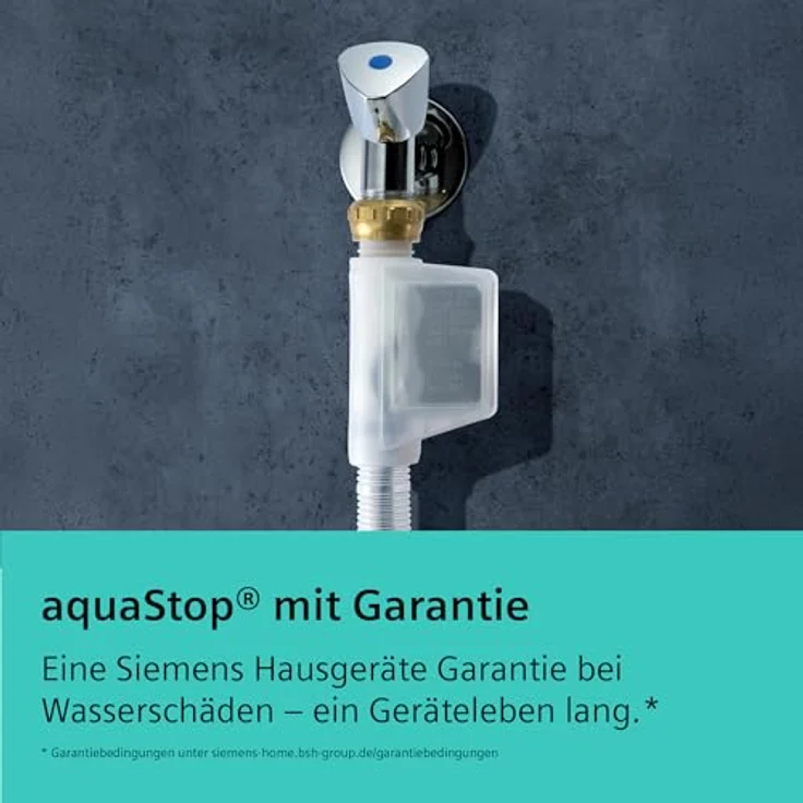 Siemens iQ300 SN23HW05ME, Freistehender Geschirrspüler (60 cm), 14 Gedecke, Besteckschublade, 6 Programme, Energieeffizienzklasse C, Weiß/Schwarz – Bild 7