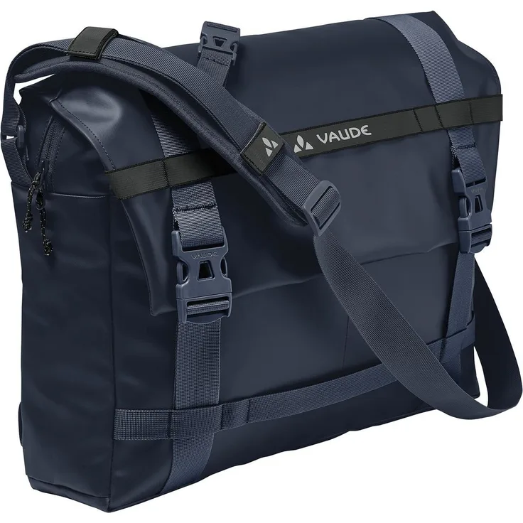 VAUDE Umhängetasche Mineo 22 Messenger-Tasche Office-Tasche, 15,6" Laptop-Fach, blau