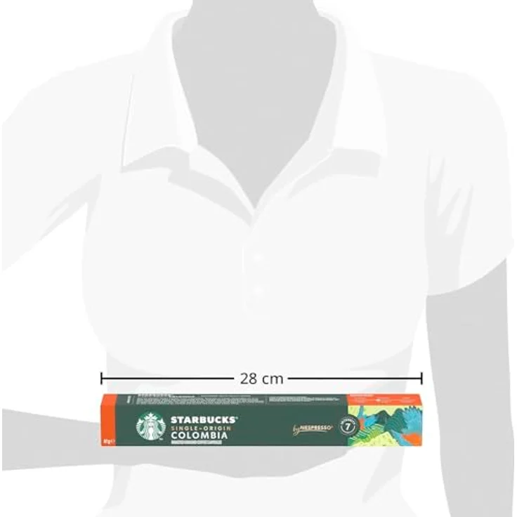 Starbucks Colombia by Nespresso Kaffeekapseln fruchtig nussig 57g – Bild 5