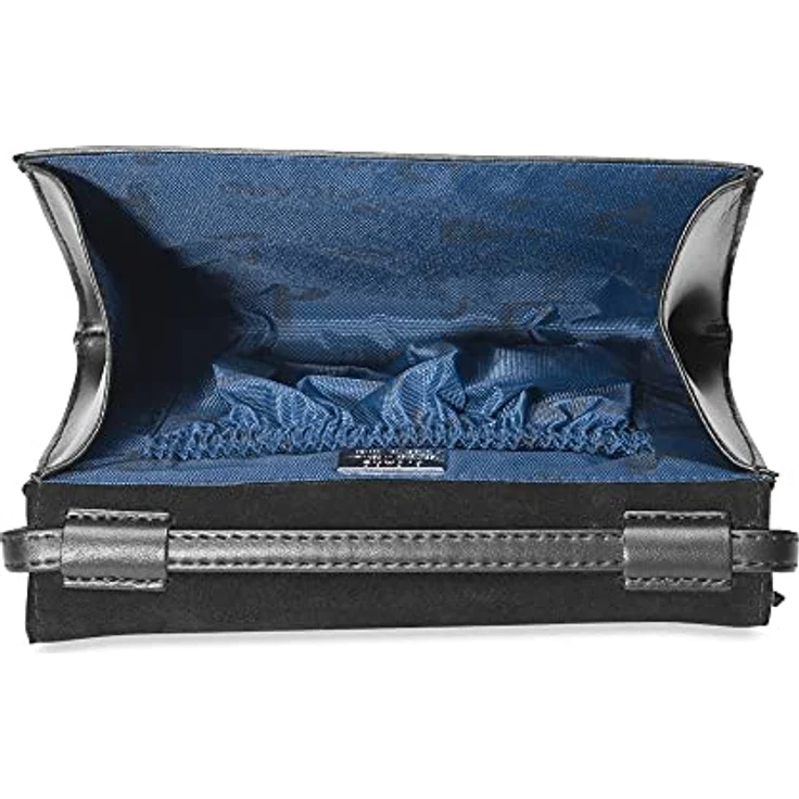 Picard Auguri Umhängetasche, 100% Leder, 19 cm x 3 cm x 13 cm, schwarz matt – Bild 5