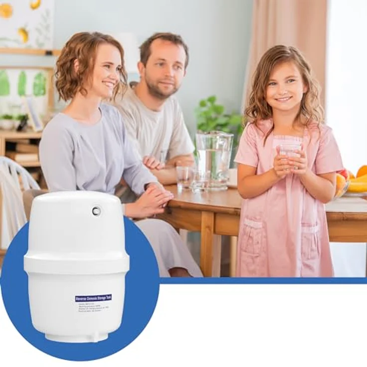 naturewater 3 G Wassertank (11,35 L) für Umkehrosmose Wasser, lebensmittelechter Vorratsbehälter mit Butylkautschuk-Membran – Bild 8