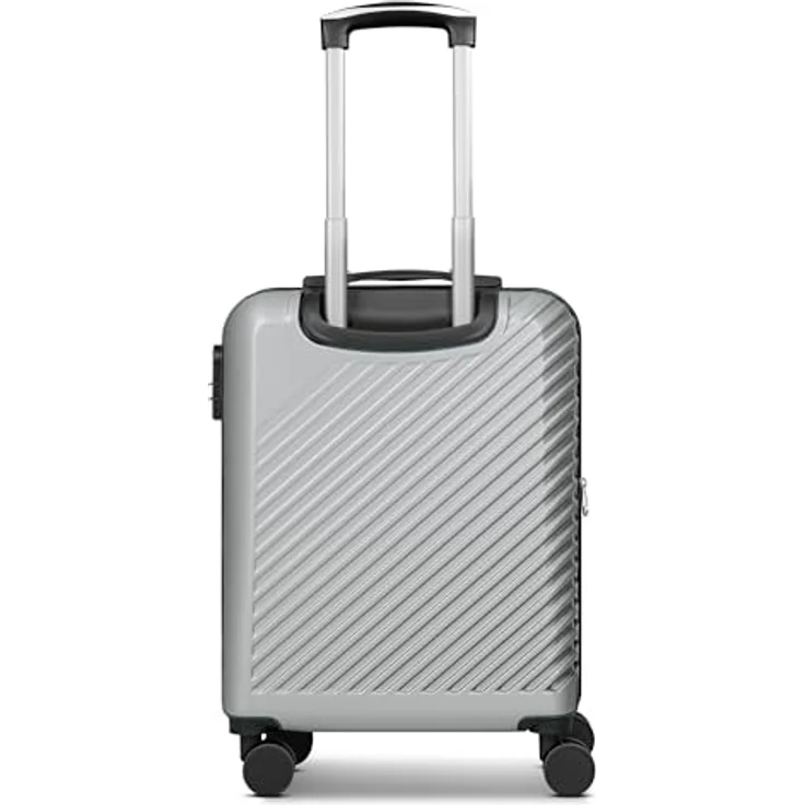 CHECK.IN Kabinen-Koffer Paradise 2.0, kleiner Cabin-Trolley 38 x 22 x 58 cm, erweiterbar, hochwertiges ABS Material, Teleskopgriff, 47 Liter Volumen – Bild 2