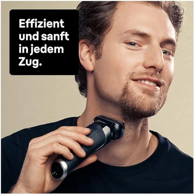 Braun Series 9 Pro Premium Rasierer Herren, 4+1 Scherkopf, Elektrorasierer & Trimmer, Reinigungsstation, 60 Min Laufzeit, 9466cc, chrom – Bild 2
