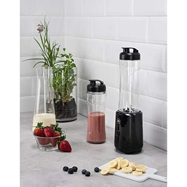 OBH Nordica Blender Twister Go - Black (7744), Standmixer, Schwarz – Bild 4