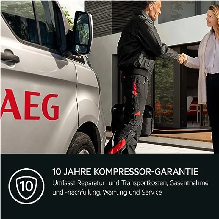 AEG Series 5000 TSC5S183DF, Kühl-Gefrierkombination mit 262 l, ColdSense und LowFrost, 34 dB, D, Weiß – Bild 6