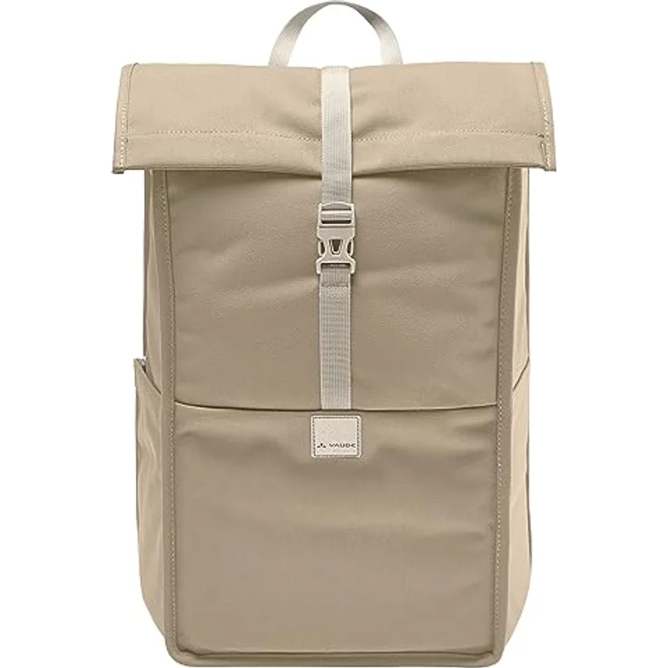 VAUDE Coreway Rolltop 20, Freizeitrucksack mit 15,6 Zoll Laptopfach, klimaneutral, in Linen – Bild 4