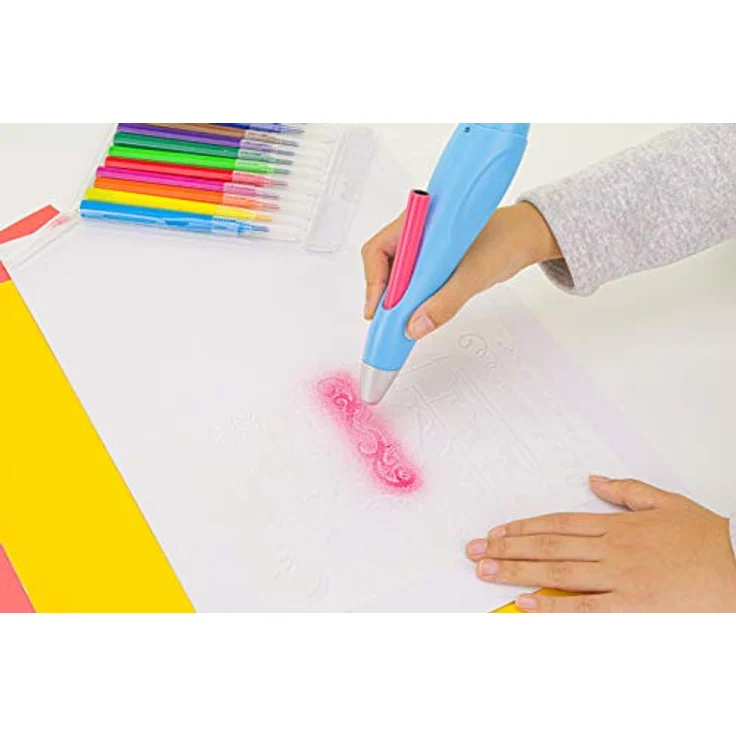 Peach Nachfüllset für elektrischen Airbrush Stift - 12 Farben - PO151 – Bild 3