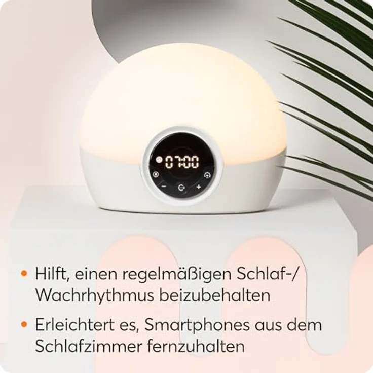 Lumie Bodyclock Spark 100, Lichtwecker mit individuell einstellbarer Intensität und sanftem Nachtlicht – Bild 8