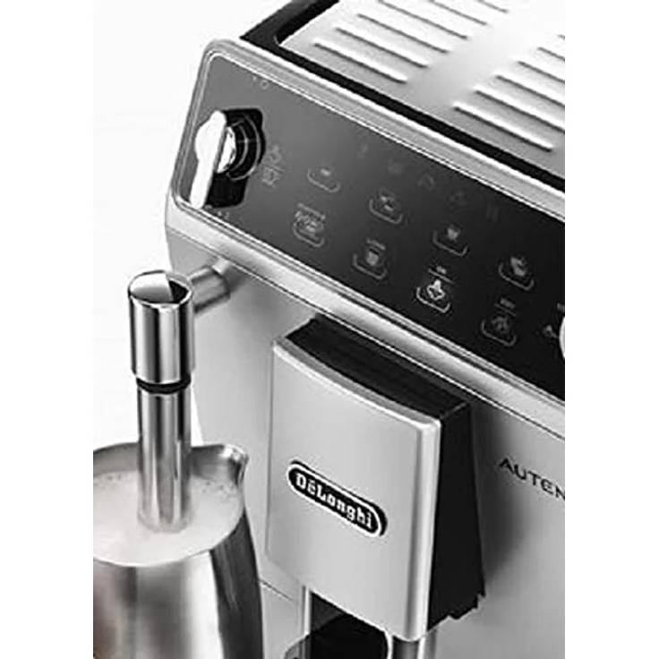 De'Longhi Autentica ETAM 29.510.SB Kaffeevollautomat, 1,3 l Wassertank, Milchaufschäumdüse, silber-schwarz – Bild 4