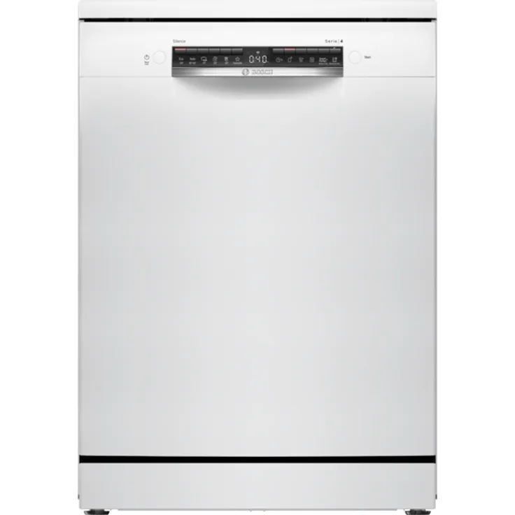 Bosch Serie 4 SMS4HKW07E Freistehender Geschirrspüler, Energieeffizienzklasse D, 13 Maßgedecke, Weiß