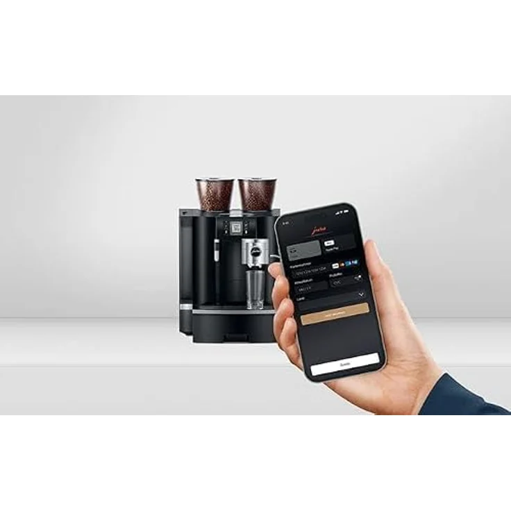 JURA GIGA X8 Professional, Kaffeevollautomat in Aluminium Schwarz mit 4,3" Touchscreen und hygienischer Reinigungssystem-Option – Bild 8