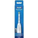 Oral-B Advance Power 400, elektrische Zahnbürste mit Batteriebetrieb und Bürstenkopf-Ersatzanzeige, Weiß