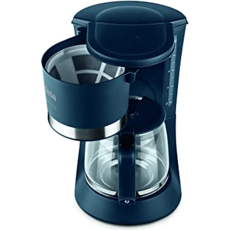 Ufesa CG7124 Capriccio 12 Kaffeemaschine, amerikanischer Filter, 12 Tassen, 1,2 l, 680 W, Permanentfilter, wiederverwendbar, Heizplatte, Antihaft-Beschichtung, Tropfsystem, automat Blau – Bild 3