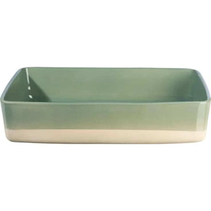 ASA SELECTION Auflaufform Grande Al Forno Salbei, Keramikform (36x26cm) für Ofen und Grill
