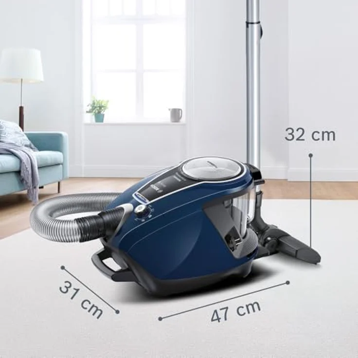 Bosch BGS7RCL Relaxx'x Ultimate Bodenstaubsauger, beutellos, 700 Watt, HEPA-Filter, blau – Bild 6