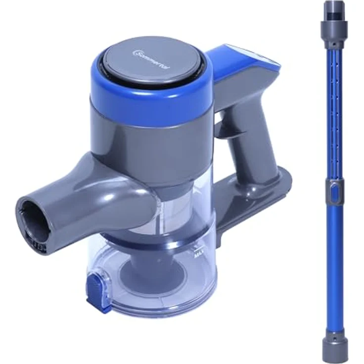 Sommertal VARIO150 Akku Staubsauger, 3in1 Turbosauger mit 45min Laufzeit, LED-Leuchte, ergonomischem Design und HEPA-Filter für Tierhaare, bis 300m² – Bild 8
