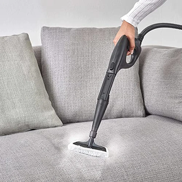 POLTI PTEU0267 Vaporetto Smart 30 S, maximal Druck 3 bar, Dampfausstoss bis zu 85 g-min, Anzeigesignal: Druck bereit, schwarz - weiss, tötet und beseitigt 99,99% der Viren, Keime und Bakterien – Bild 10