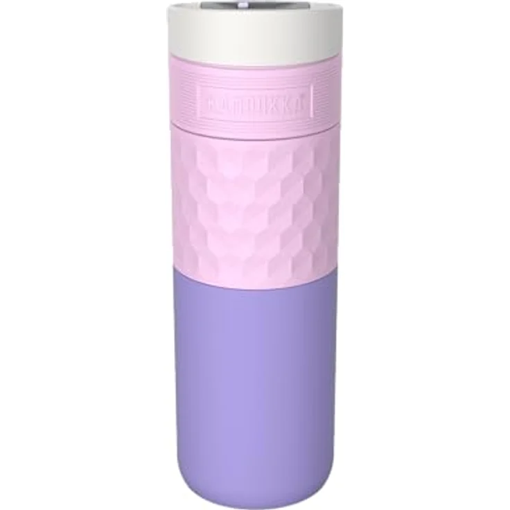 Kambukka Etna Grip 500ml Thermoskanne, lack- & auslaufgeschützt, multifunktionaler Deckel, rosa lila – Bild 2