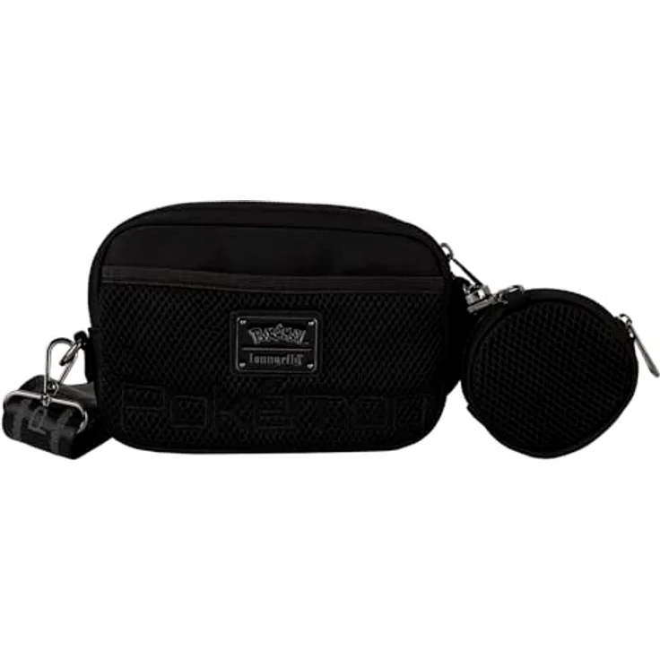 Loungefly Pokémon by Sling, Handtasche / Umhängetasche aus strapazierfähigem Nylon, 25 x 15 x 5 cm, vielseitig tragbar – Bild 3