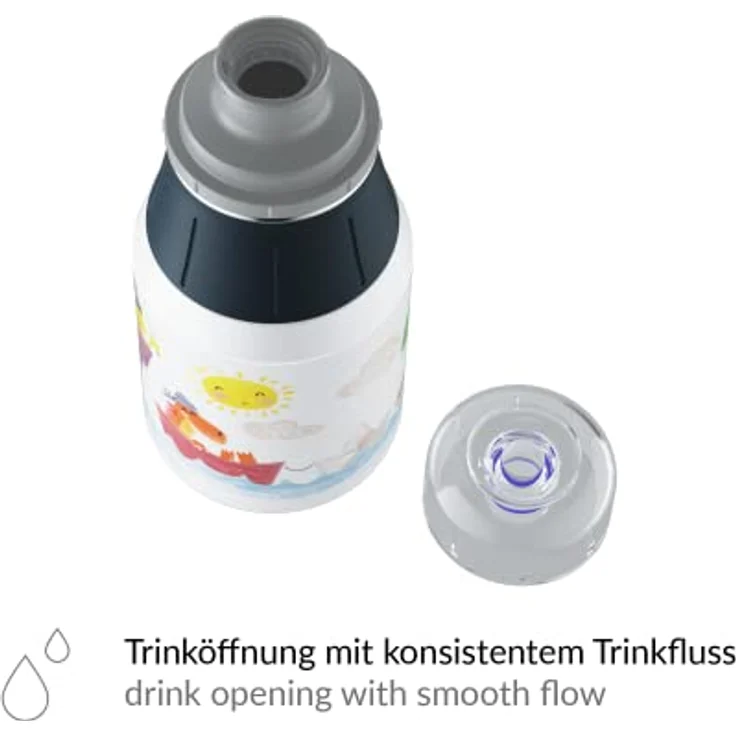 alfi elementBottle Kids (400 ml) sea adventures Kindertrinkflasche – Bild 4