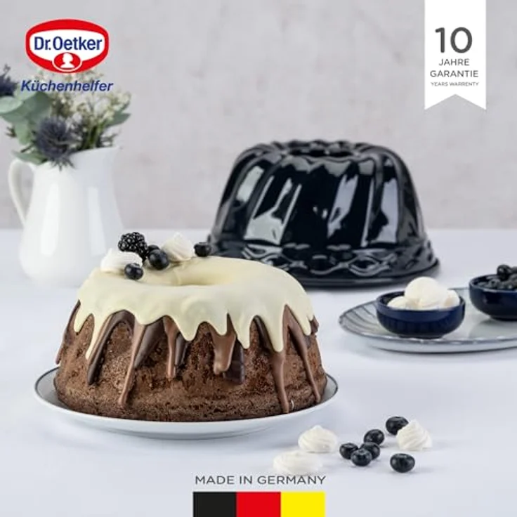Dr. Oetker Gugelhupfform Ø 22 cm, traditionelle Backform für köstlichen Gugelhupf, Backform der Serie Back-Liebe le, Menge: 1 Stück – Bild 4