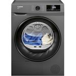 Bomann® WPT 7154 Wärmepumpentrockner 8kg, 15 Programme, Antiknitterfunktion, LED Display, titan, kein Wasseranschluss nötig