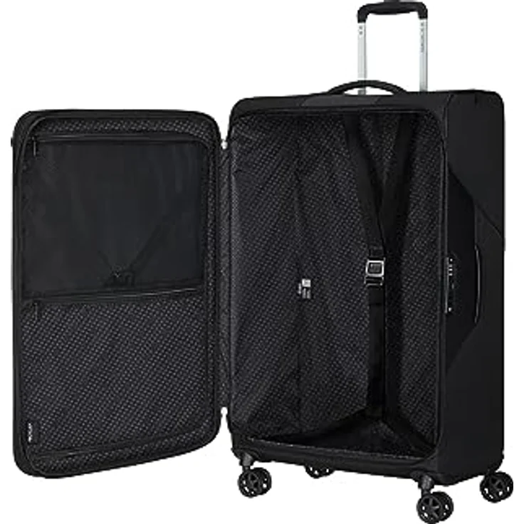 Samsonite Litebeam - Spinner L, Erweiterbar Koffer, 77 cm, 103/111 L, Schwarz (Black) – Bild 5