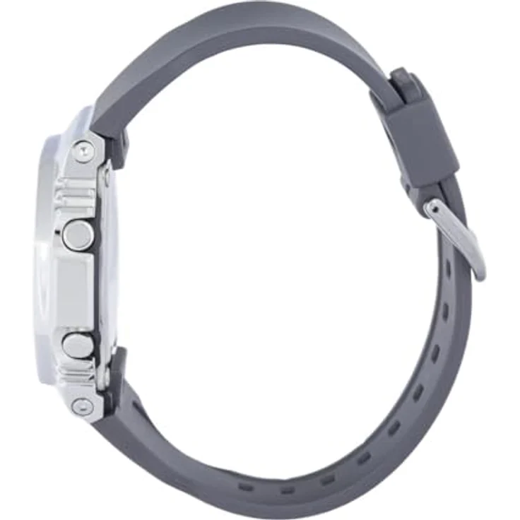 Casio Watch GM-S2110-4AER, Armbanduhr mit Kunststoffarmband in Grau und pinkem Zifferblatt – Bild 4
