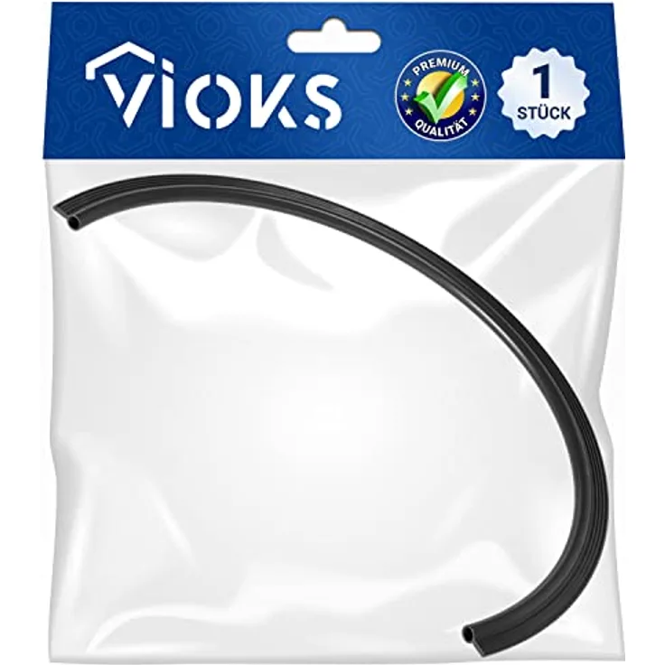 VIOKS Dichtung Spülmaschine 550mm Ersatz für Whirlpool 481246668912 Geschirrspüler Türdichtung - Gummi Dichtlippe Ignis Bauknecht Spülmaschine