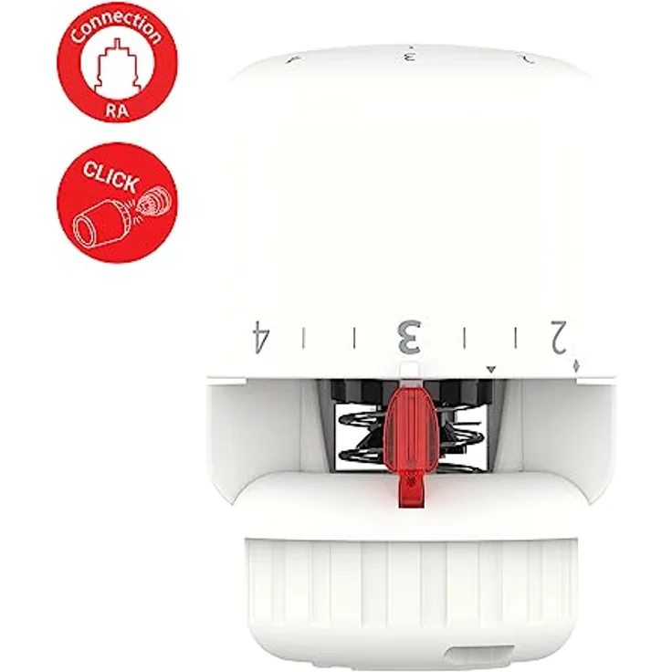 Danfoss Aero RA Click Thermostatischer Sensor mit gasgefülltem Thermostatbalg und eingebautem Sensor – Bild 2