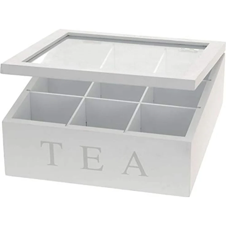 Home & styling collection Teebox, MDF, 9 Fächer – Bild 5