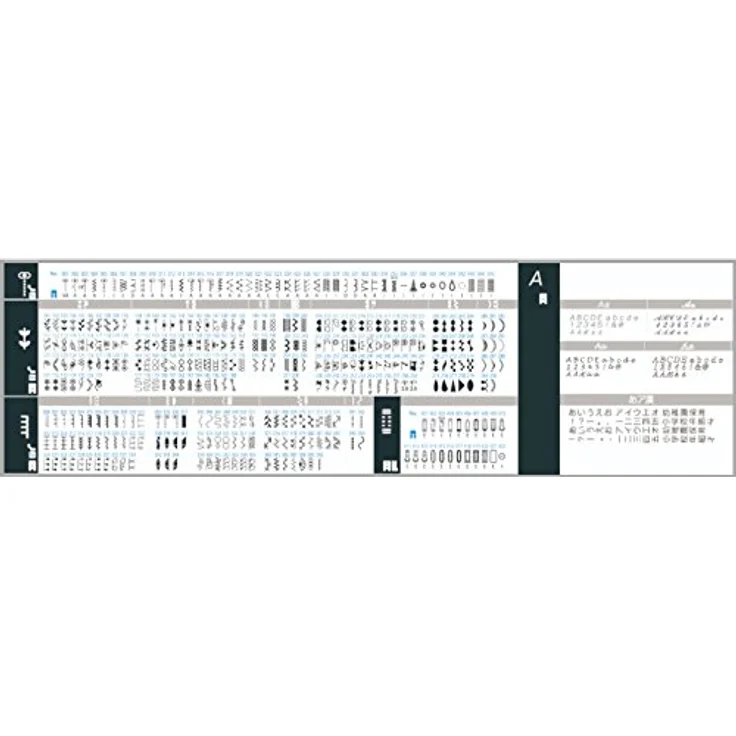 Juki HZL NX7 Kirei Computer Nähmaschine, 351 Stickmuster, 20 Knopflöcher, 4 Nähalphabete, blau – Bild 4