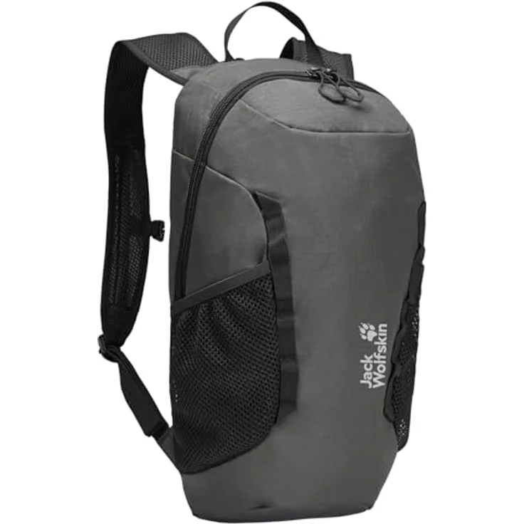 Jack Wolfskin Daypack VELOCITY LITE 10, leichter Rucksack mit AEROSHAPE LITE Tragesystem, schwarz – Bild 7