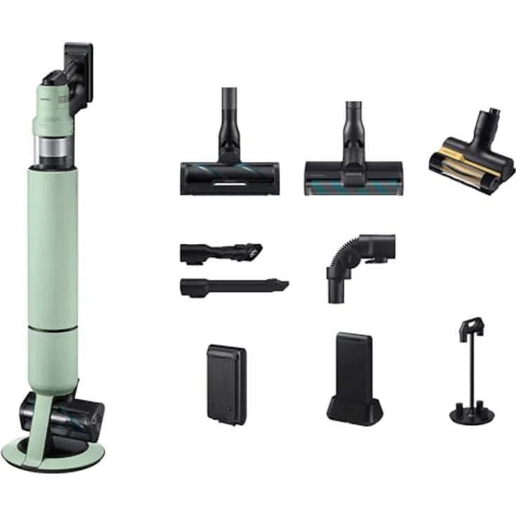 Samsung Akku-Handstaubsauger BESPOKE AI Jet Ultra 400W Akku+ CompleteClean, VS90F40EEM/WD, 1100 W, beutellos, kabellos, 100 min Laufzeit – Bild 2