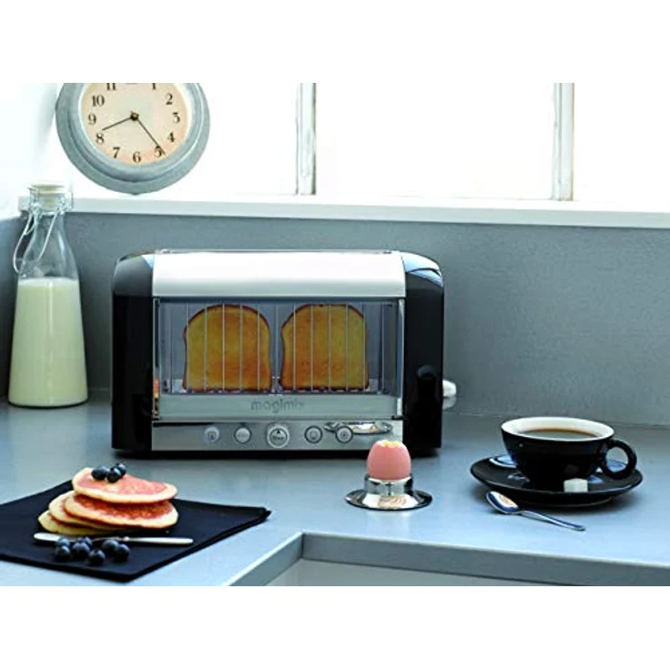Magimix 11541 Toaster, Kunststoff, Schwarz, Metallisch – Bild 9
