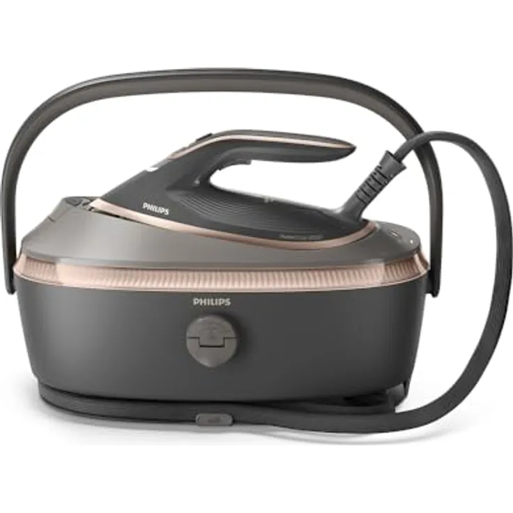Philips PerfectCare 8000 Series Dampfbügelstation PSG8200/80 – 210g Dauerdampf, 750g Dampfstoss, OptimalTEMP, 1,4L Wassertank, Easy De-Calc, garantiert keine Brandflecken