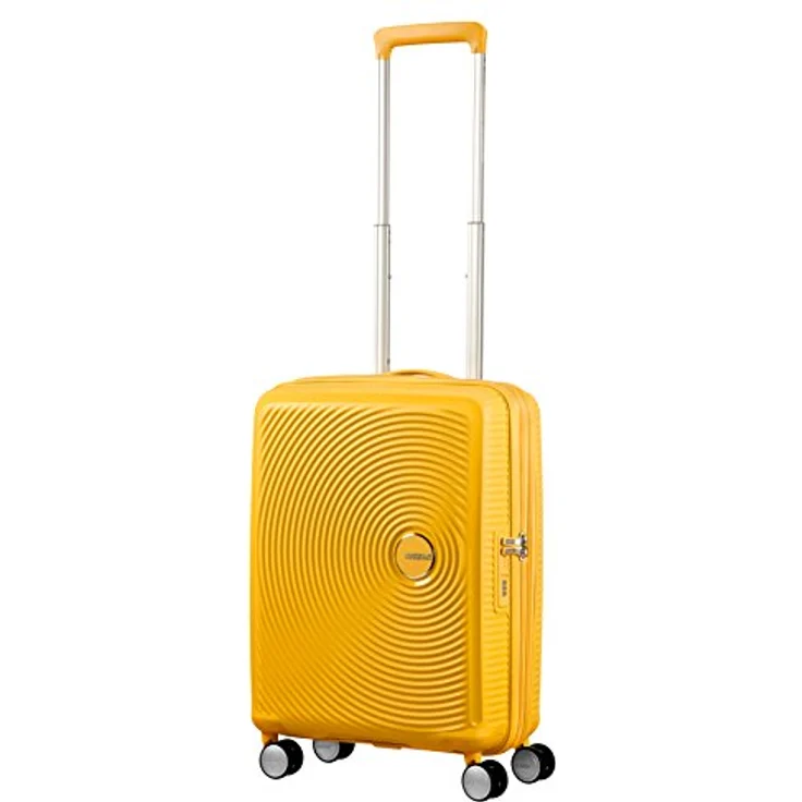 American Tourister Soundbox - Spinner S Erweiterbar Handgepäck, 55 cm, 41 L, Gelb (Golden Yellow) – Bild 4