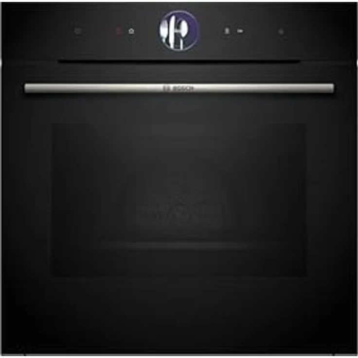 BOSCH HRG7361B1, Multifunktionsofen mit Dampfzusatz, 60 cm, Serie 8, TFT TouchControl Plus, AirFry, Home Connect, Schwarz – Bild 1