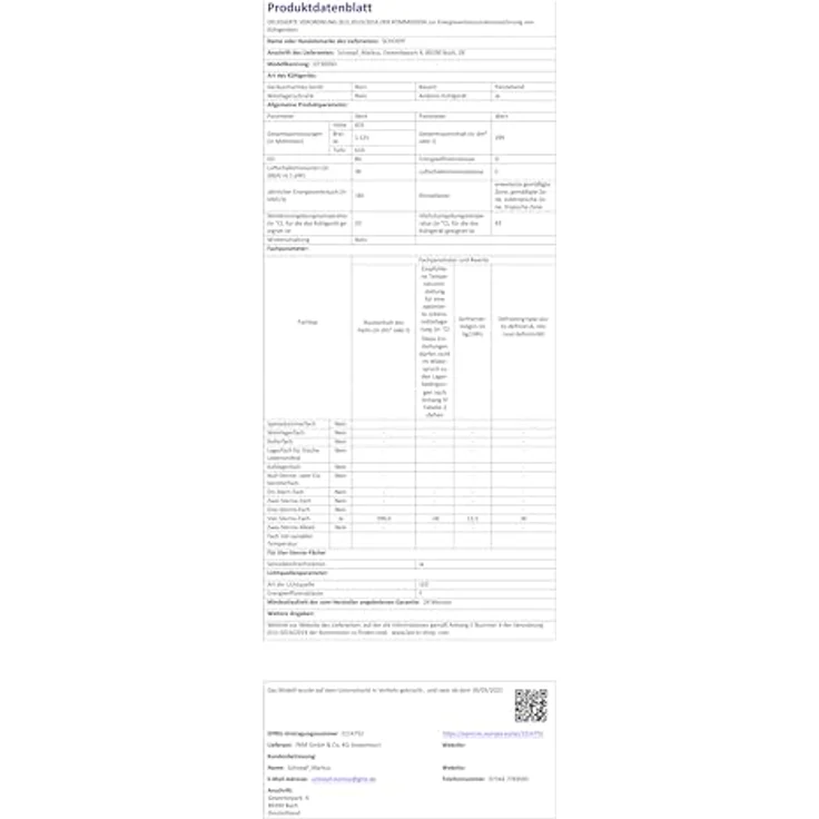 SCHOEPF GT300SD Gefriertruhe, 299 Liter, 4 Sterne, Energieeffizienzklasse D, weiß – Bild 4