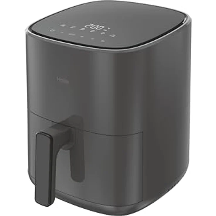 Haier Heißluftfritteuse mit LED Display I Airfryer mit 6 Programmen & 5L Volumen für 4 Personen I 1500W Fryer I Fritteuse Heißluft ohne Fett I spülmaschinenfest [HAF5P] – Bild 4