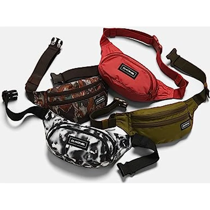 Dakine Classic Gürteltasche, 23 cm, grau, 100% Polyester, kompakte Bauweise – Bild 5
