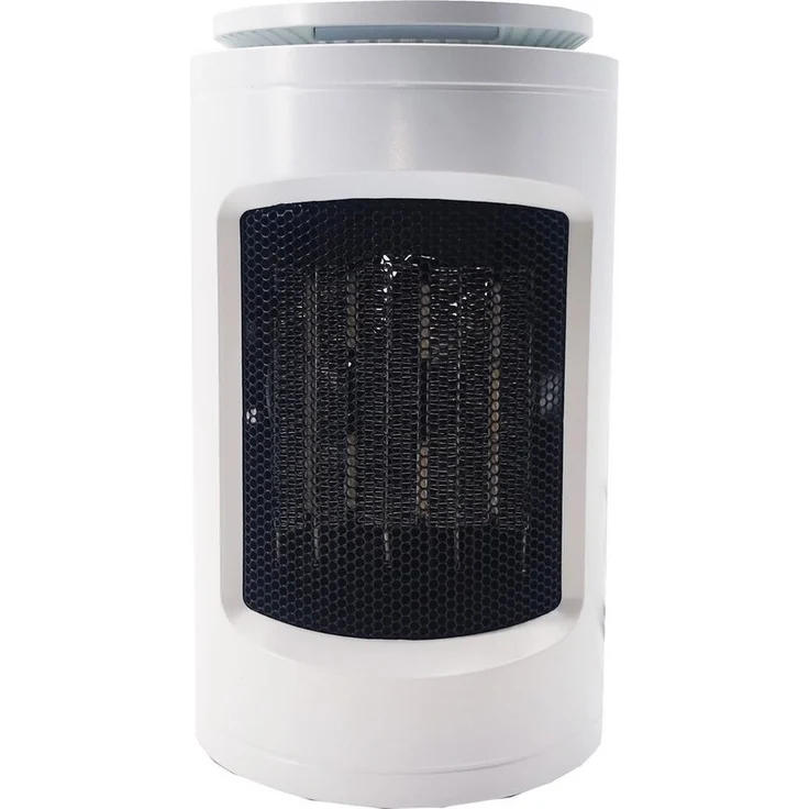 SHX Keramikheizlüfter PTC-Heizlüfter 1200W SHX23PTC100, Betriebsanzeige mit 3 verschiedenen Farblichtern, weiß – Bild 1