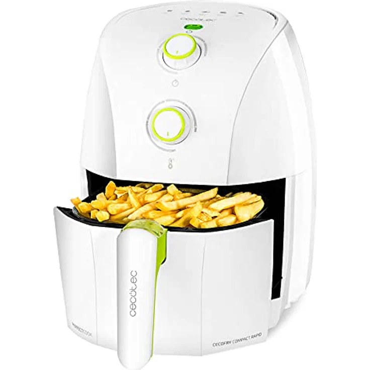 Fritteuse ohne Öl Cecotec Cecofry Compact Rapid 1,5 L - Farbe: Weiß – Bild 2