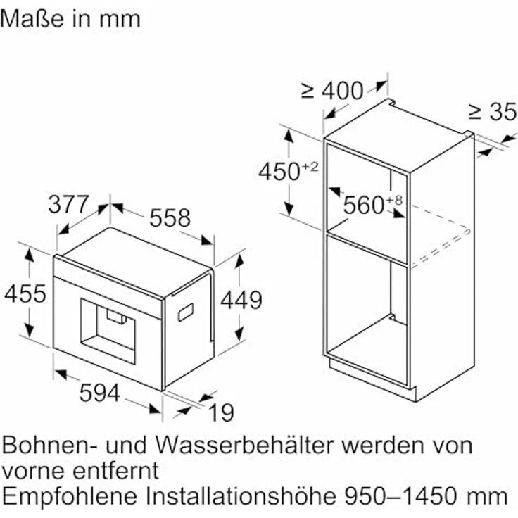Siemens CT718L1W0 iQ700 Einbau-Kaffeevollautomat – Bild 5
